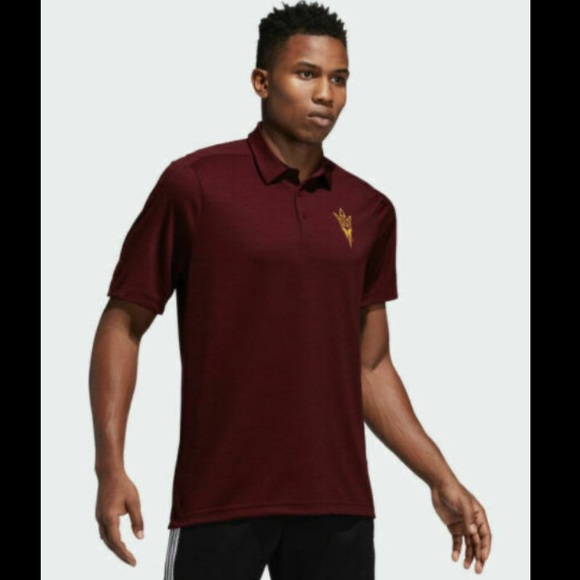 ADIDAS Arizona Sun Devils adidas Coaches Polo M - Picture 1 of 14